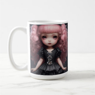 "Charming Doll Cup: Perfect for Collectors" "Adora Coffee Mug