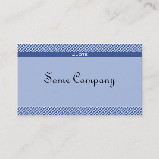 Customizable Charming Dots And Stripes (Twinkle) Business Card Templates