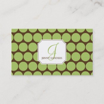 Charming Dots Business Cards - Groupon by orange_pulp at Zazzle