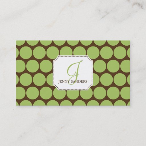 Customizable Charming Dots Business Cards - Groupon