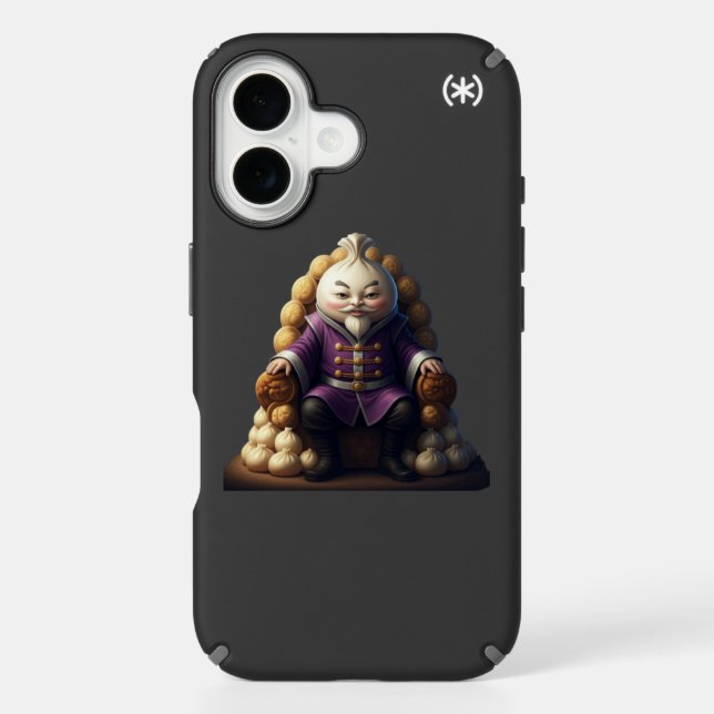 Charming Dumpling Duke: The Delightful Royal Bite" Speck iPhone Case (Front)