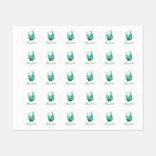 Charming Easter Egg – Festive Illustration Labels