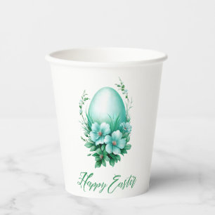 Charming Easter Egg – Festive Illustration Paper Cups