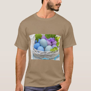 Charming Easter Eggs in Basket Joy T-Shirt