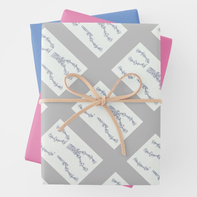Charming Enchantment  Wrapping Paper Sheets (In situ)