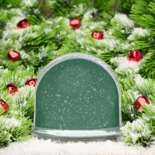 Charming Evergreen Snow Globe for Holiday Decor