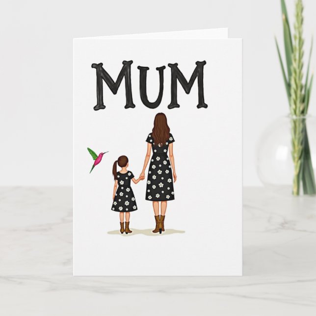 Charming Family Day Card (Front)