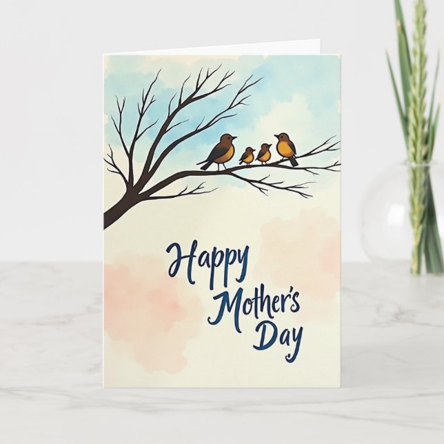 Charming Family Love Card (Front)