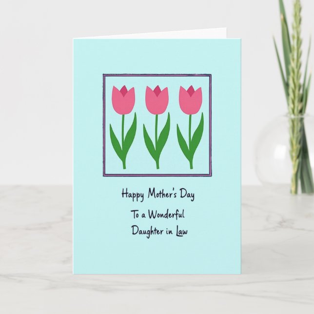 Charming Family Message Card (Front)