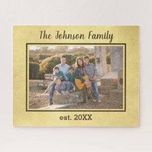 Charming Family Photo Jigsaw Puzzle