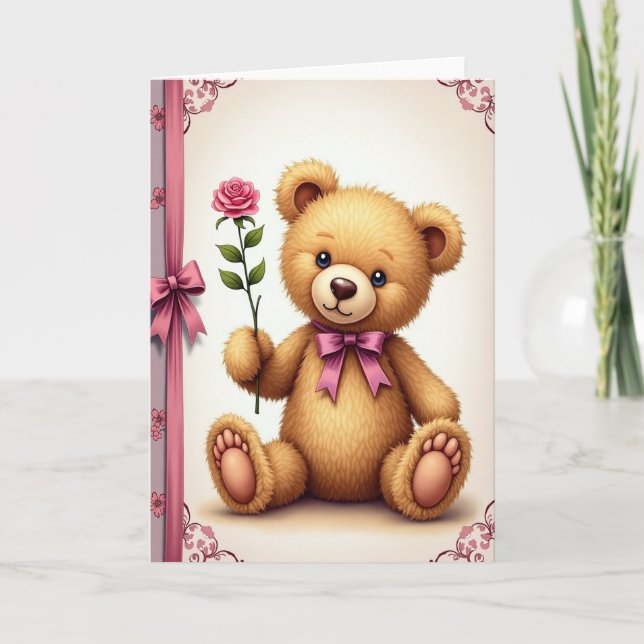 Charming Fathers Day Gift Card (Front)