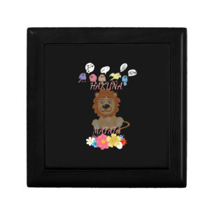 Charming "Flora and Fauna Hakuna Matata" Baby Lion Gift Box