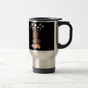 Charming "Flora and Fauna Hakuna Matata" Baby Lion Travel Mug