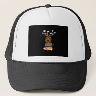 Charming "Flora and Fauna Hakuna Matata" Baby Lion Trucker Hat