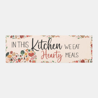 Charming Food-Inspired Kitchen Runner Rug