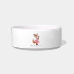 Charming Fox Pet Bowl<br><div class="desc">Hand-drawn ceramic pet bowl featuring a whimsical fox design—perfect for adding a touch of woodland charm to your pet's feeding routine.</div>