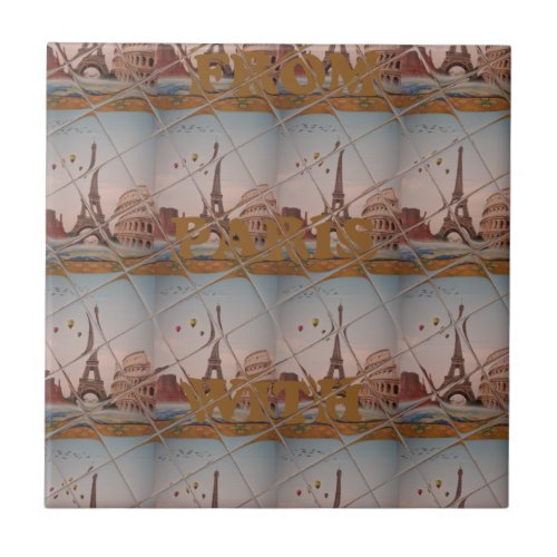  Charming From Paris With Love Jaime Paris Design Ceramic Tile