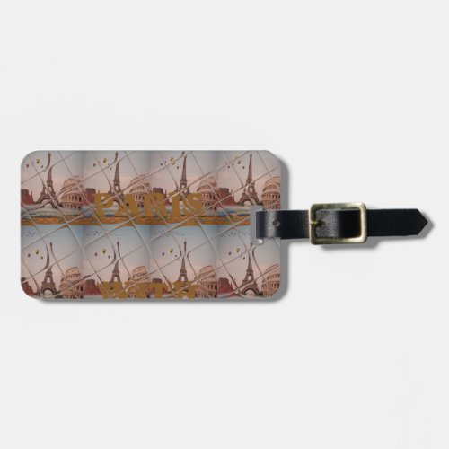  Charming From Paris With Love Jaime Paris Design Luggage Tag