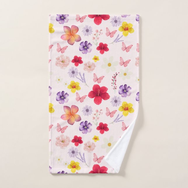 Charming Garden Towel (Hand Towel)