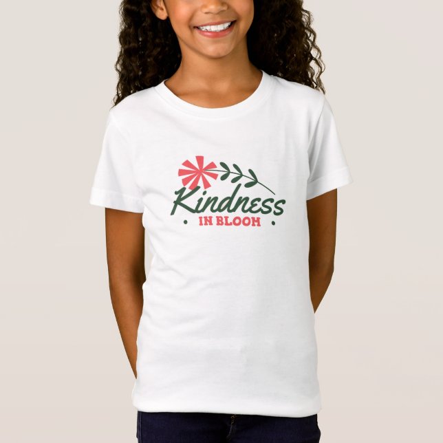 Charming Girl’s T-Shirt – Soft Cotton and Trendy  (Front)