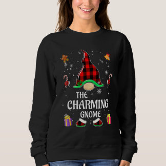 Charming Gnome Family Matching Christmas  Pajama 2 Sweatshirt