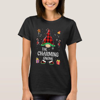 Charming Gnome Family Matching Christmas  Pajama 2 T-Shirt