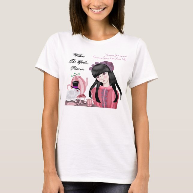 Charming Gothic Little Lolita T-Shirt (Front)