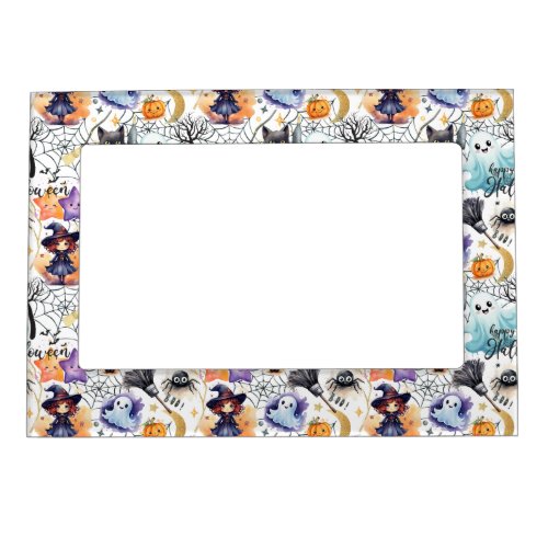 Charming Halloween Magnetic Picture Frame