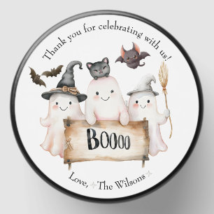 Charming Halloween Party Witch Pumpkins Mini Candle Favors