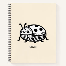 Charming Hand-Drawn Beetle Illustration