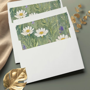Charming Herbal Garden Envelope Liners