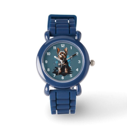 Charming highlighting a Yorkshire Terrier Watch
