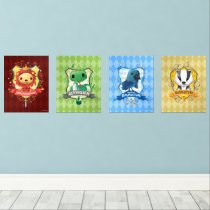Charming HOGWARTS™ House Crests Wall Art Sets