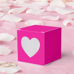 Charming Hot Pink Heart Box for Celebrations