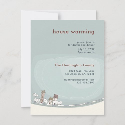 Charming House Warming Party Invitation