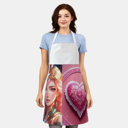 Charming Kitchen Towel Set Sprightly Designs with Apron