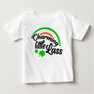 Charming Little Lass Baby Girl T-shirt