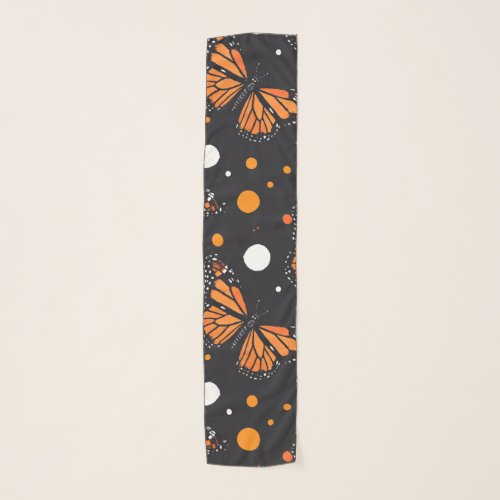 Charming Monarch Madness Butterfly Scarf
