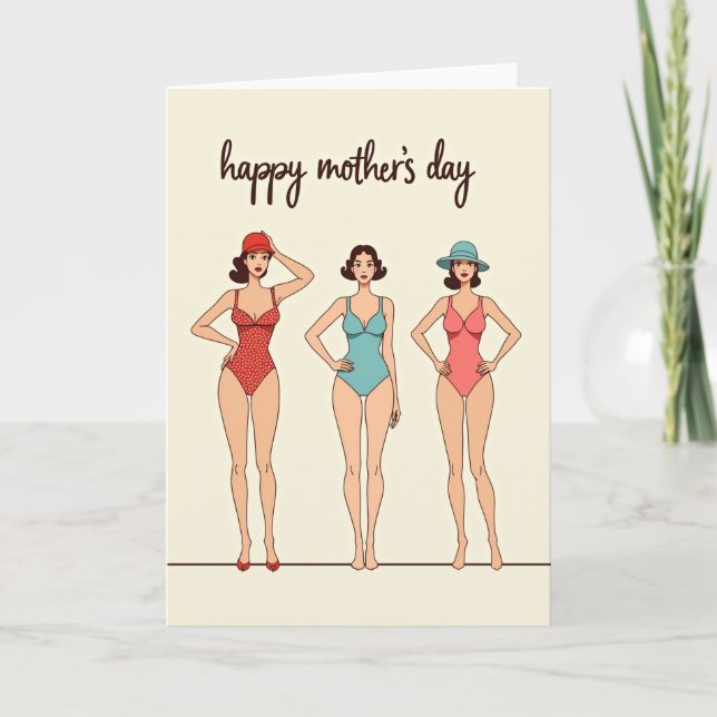 Charming Mothers Day Art Card (Front)
