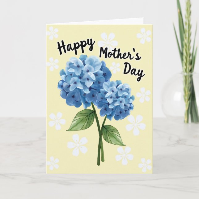 Charming Mothers Day Blossom Card (Front)