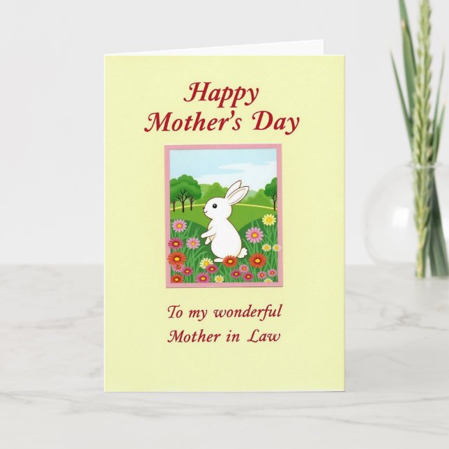Charming Mothers Day Gift Card (Front)
