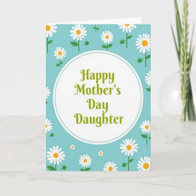 Charming Mothers Day Nature Card (Front)