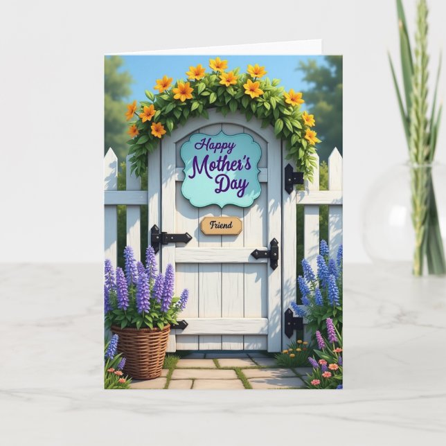 Charming Mothers Day Pathway Card (Front)