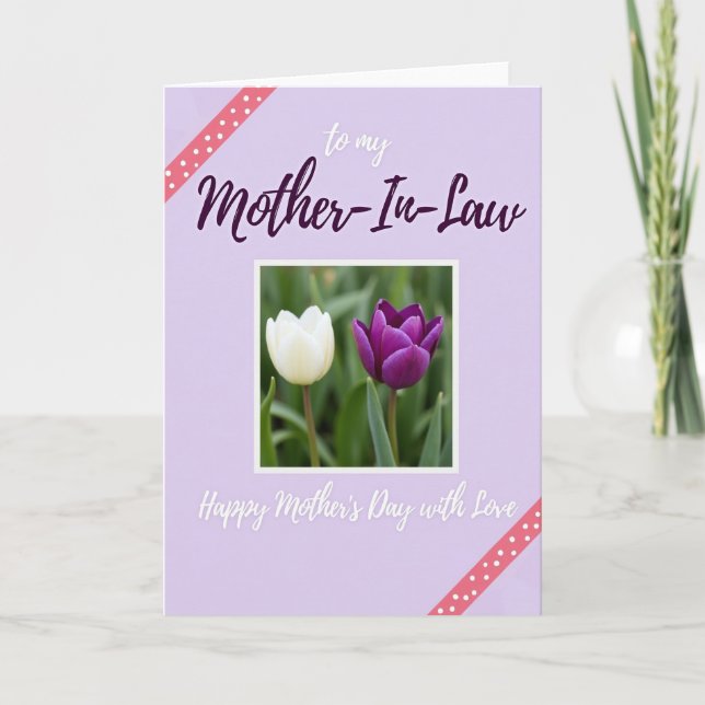 Charming Mothers Day Photo Card (Front)