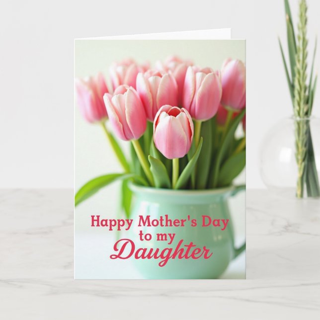Charming Mothers Day Posy Card (Front)