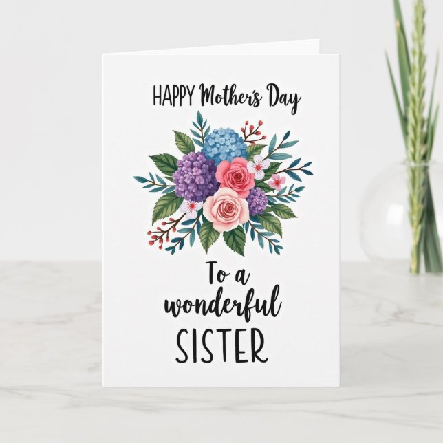 Charming Mothers Day Script Card (Front)
