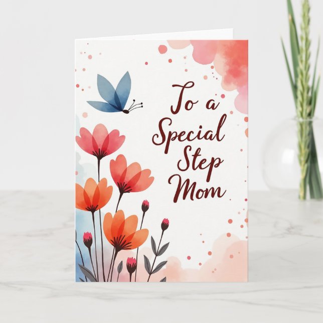 Charming Mothers Day Spring Card (Front)