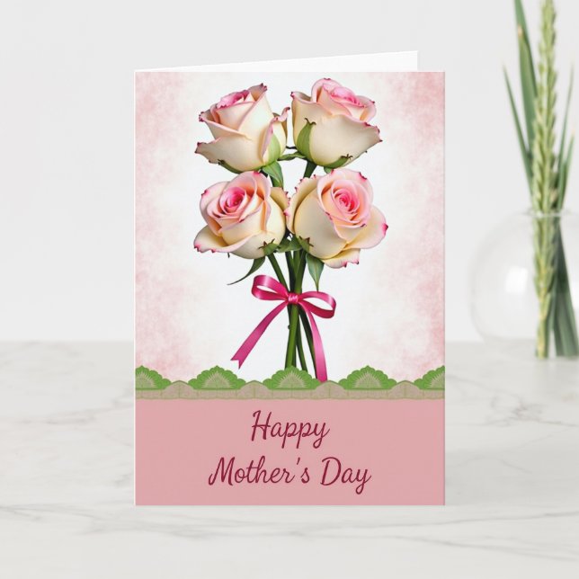 Charming Mothers Day Tribute Card (Front)
