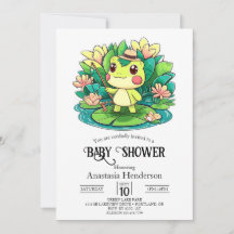 Charming Mystical Frog Baby Shower