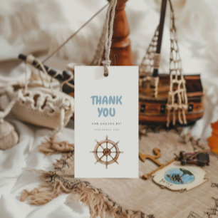 Charming Nautical Birthday Gift Tags